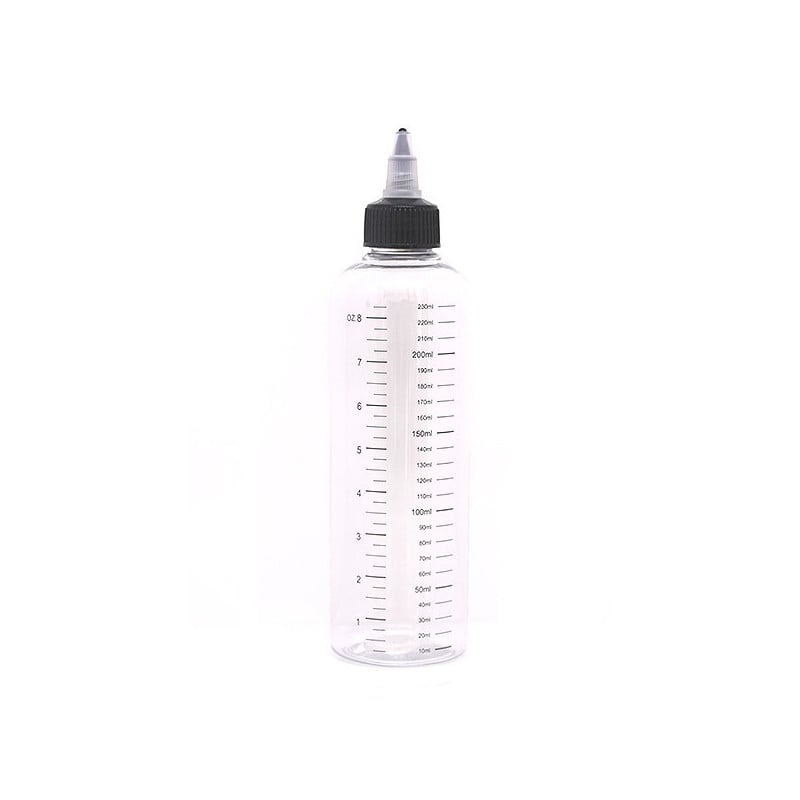 DIY measuring bottle with measuring cap - 230 ml