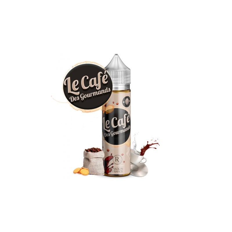 E-Liquid Le Café des Gourmands ( Kaffee, Sahne & Biskuit) - Shortfill Format - Revolute | 50ml