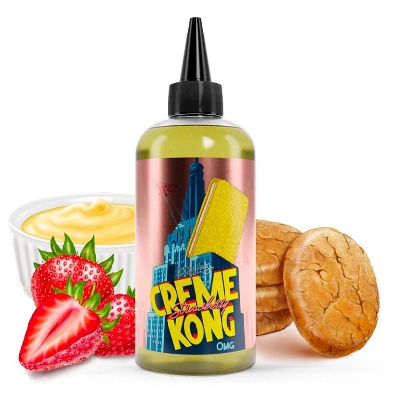 E-liquide Strawberry (custard et fraise) - Joe's Juice 200 ml