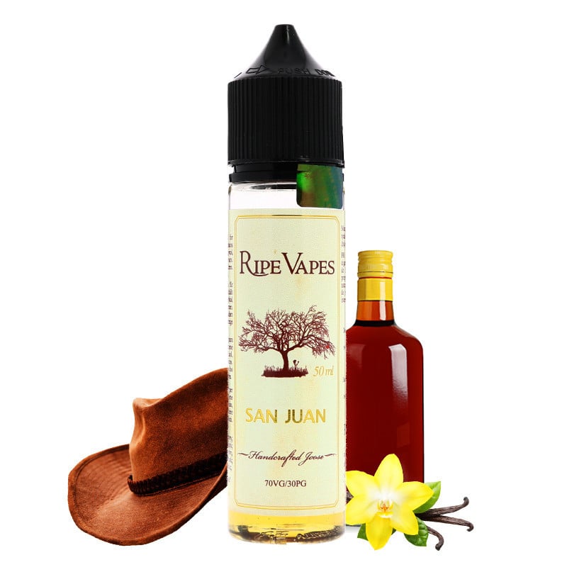 E-liquid VCT San Juan (rum, cigar) - Ripe Vapes 50 ml