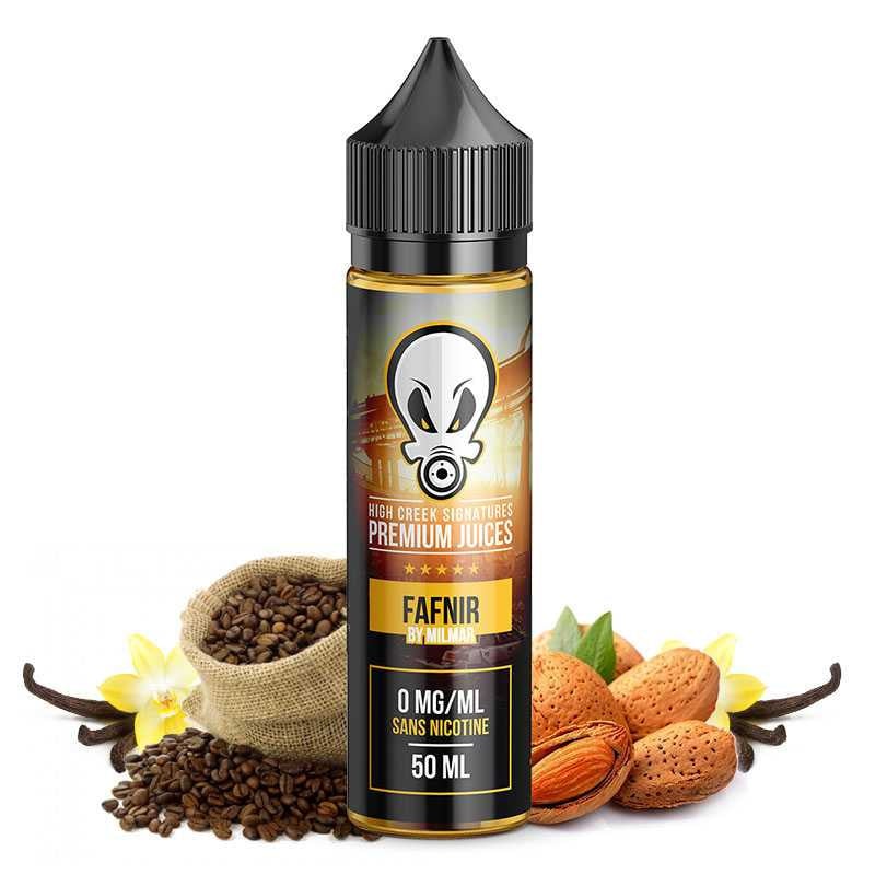 E-Liquid Fafnir (heller Tabak, Vanille, Kaffee, Mandel) - High Creek 50 ml