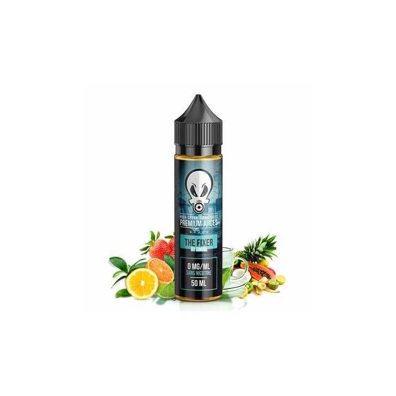 E-Liquid The Fixer (tropische Früchte, Zitrus, Absinth, Erdbeere, Frische) - High Creek 50 ml