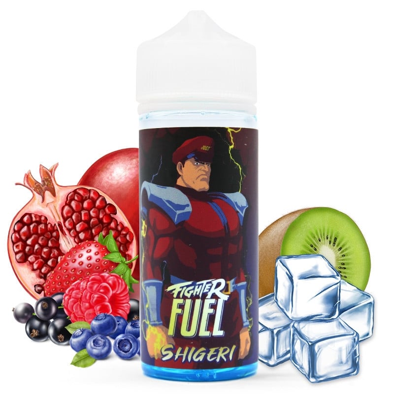 E-Liquid Shigeri (Rote Früchte, Granatapfel, Kiwi, Frische) - Fighter Fuel 100 ml