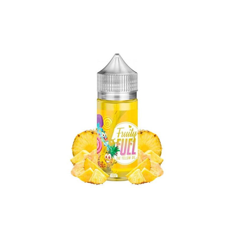 E-Liquid The Yellow Oil (Bonbon, Ananas) - Fruity Fuel 100 ml