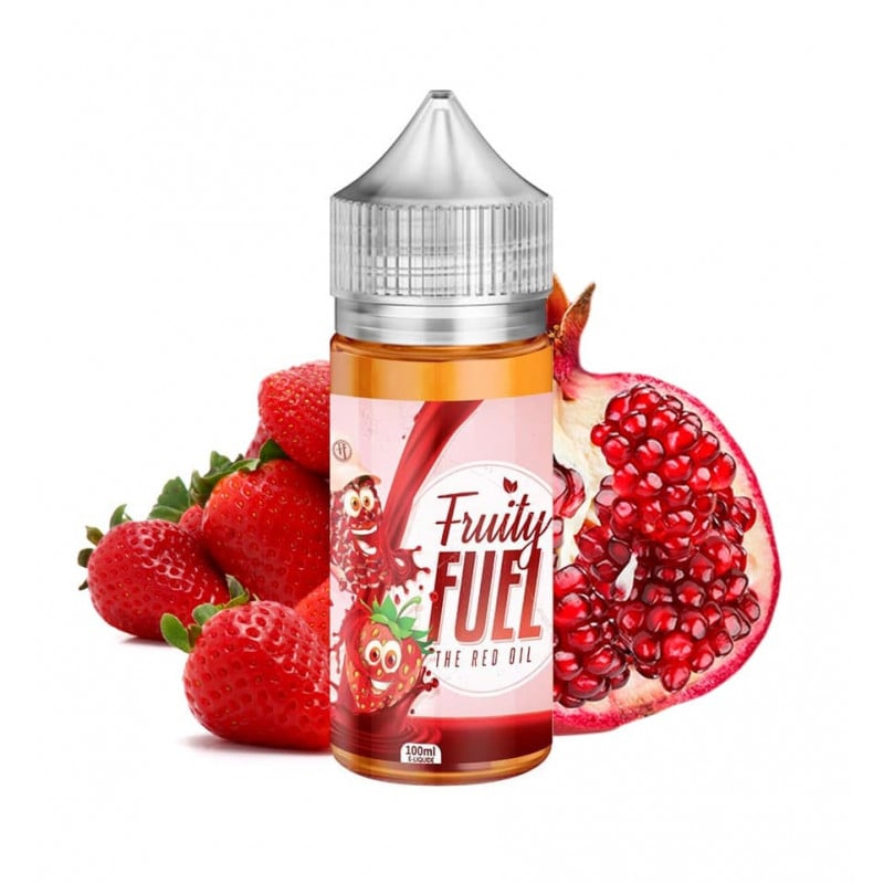 E-Liquid Red Oil (Erdbeere, Granatapfel) - Fruity Fuel 100 ml