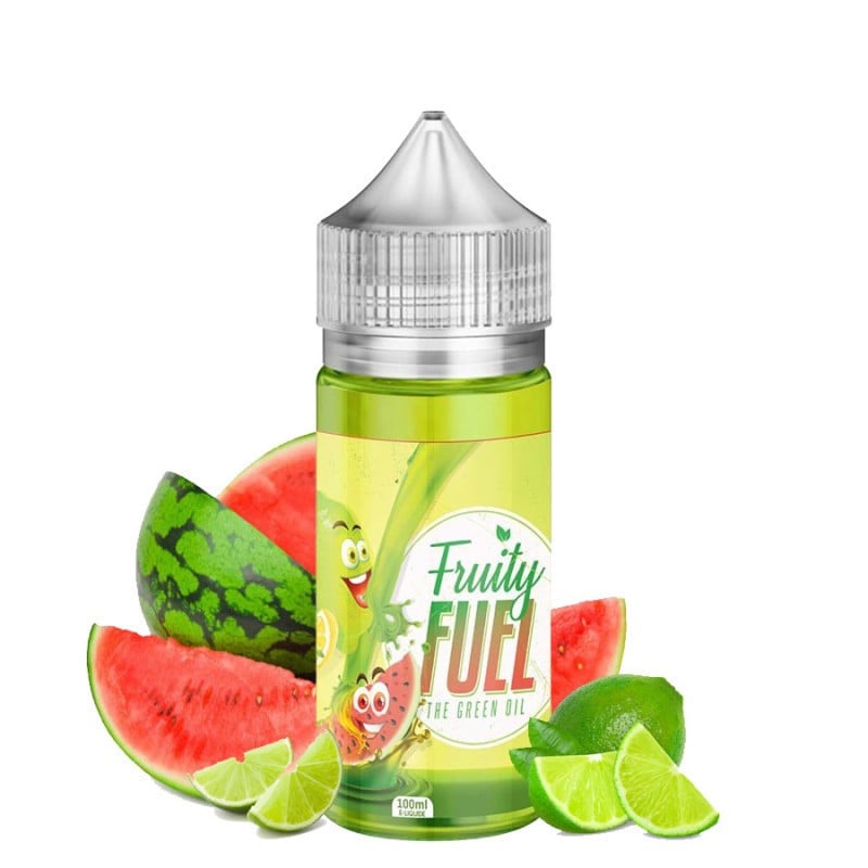 E-Liquid Green Oil (Wassermelone, Zitrone, Limette) - Fruity Fuel 100 ml