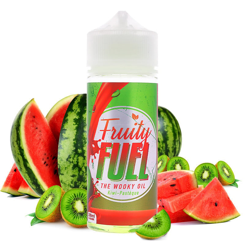 E-Liquid Wooky Oil (Kiwi, Wassermelone) - Fruity Fuel 100 ml