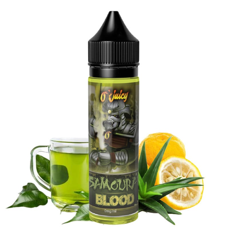 E-Liquid Samouraï Blood (Grüner Tee, Zitrone, Aloe Vera) - Blood by O'Jlab