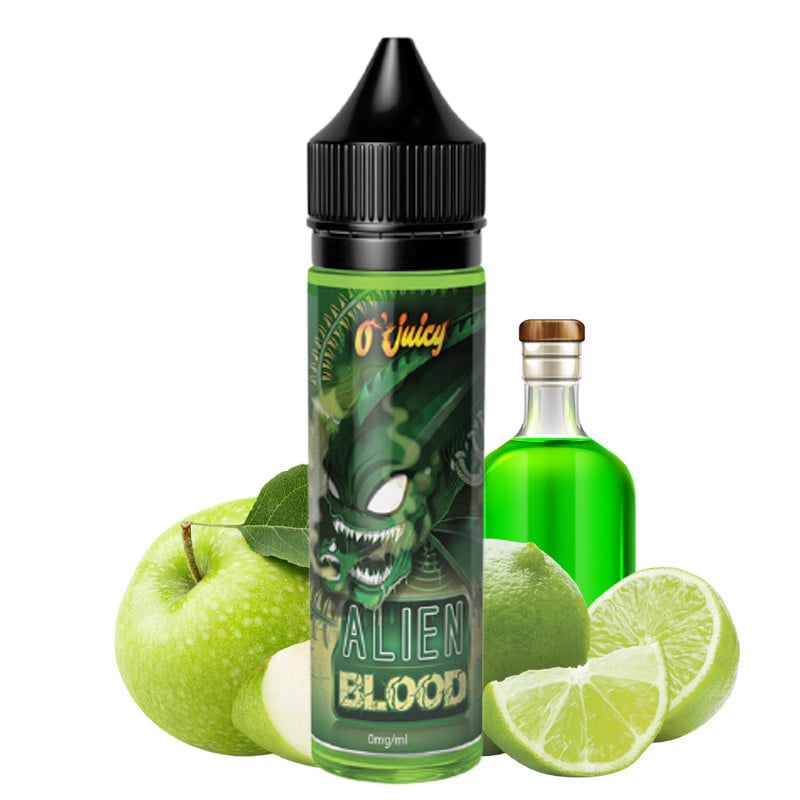 E-liquide Alien Blood (pomme, citron vert, absinthe) - Blood by O'jlab