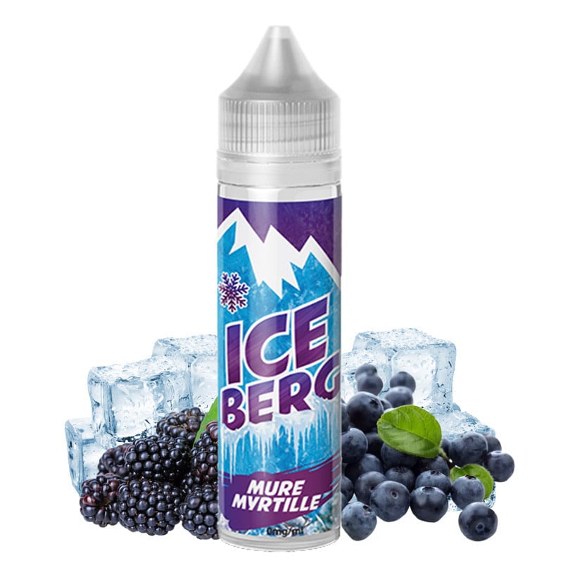 E-Liquid Brombeere Heidelbeere - Iceberg 50 ml