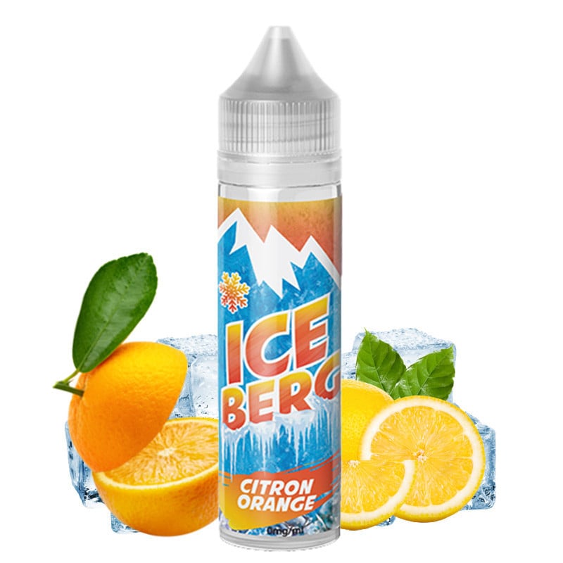 E-Liquid Zitrone Orange - Iceberg 50 ml