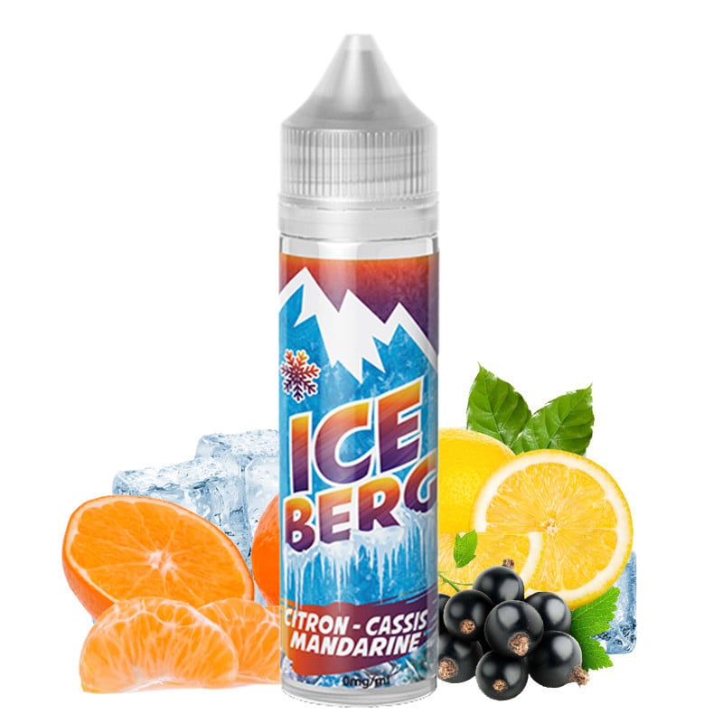 E-liquid Lemon Blackcurrant Mandarin - Iceberg 50 ml