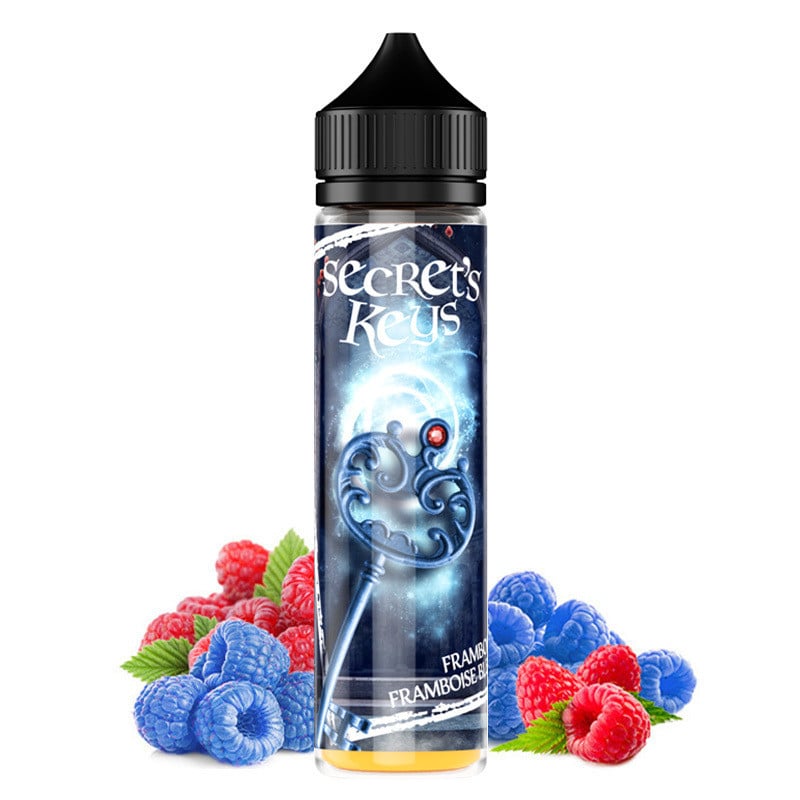 E-liquid Blue Key (raspberry, blue raspberry) - Secret's Keys 50 ml