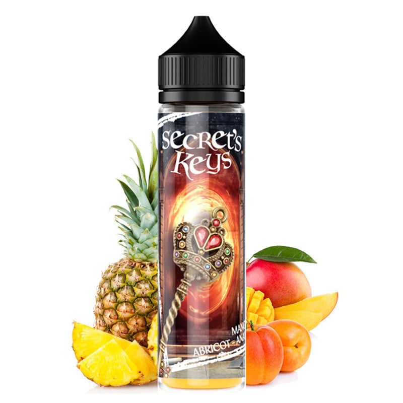 E-liquid Rainbow Key (apricot, pineapple, mango) - Secret's Keys 50 ml