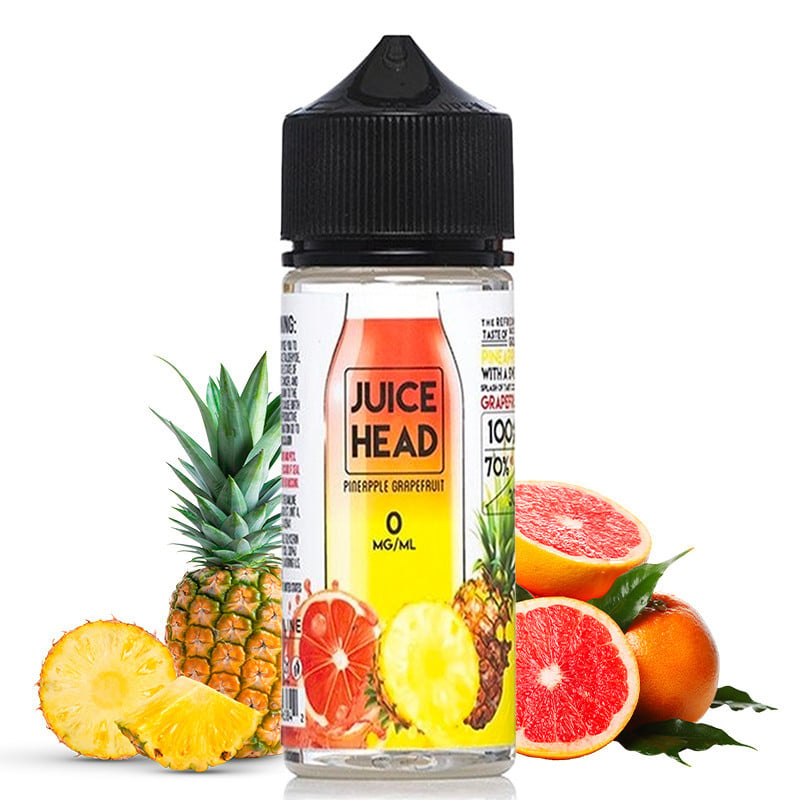 E-liquide Pineapple Grapefruit (ananas, pamplemousse) - Juice Head 100 ml