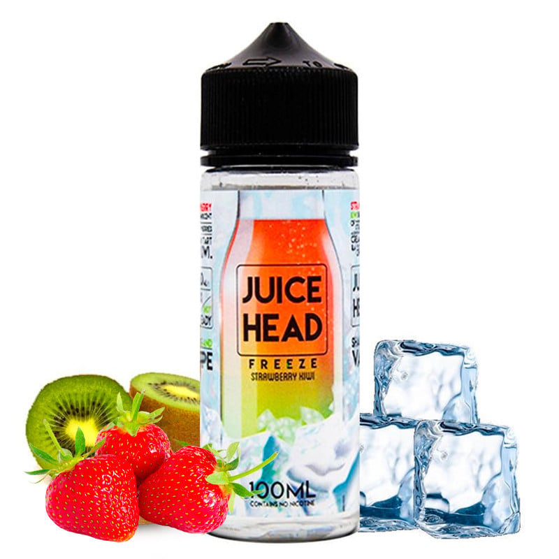 E-liquide Freeze Strawberry Kiwi (fraise, kiwi, fraîcheur) - Juice Head 100 ml