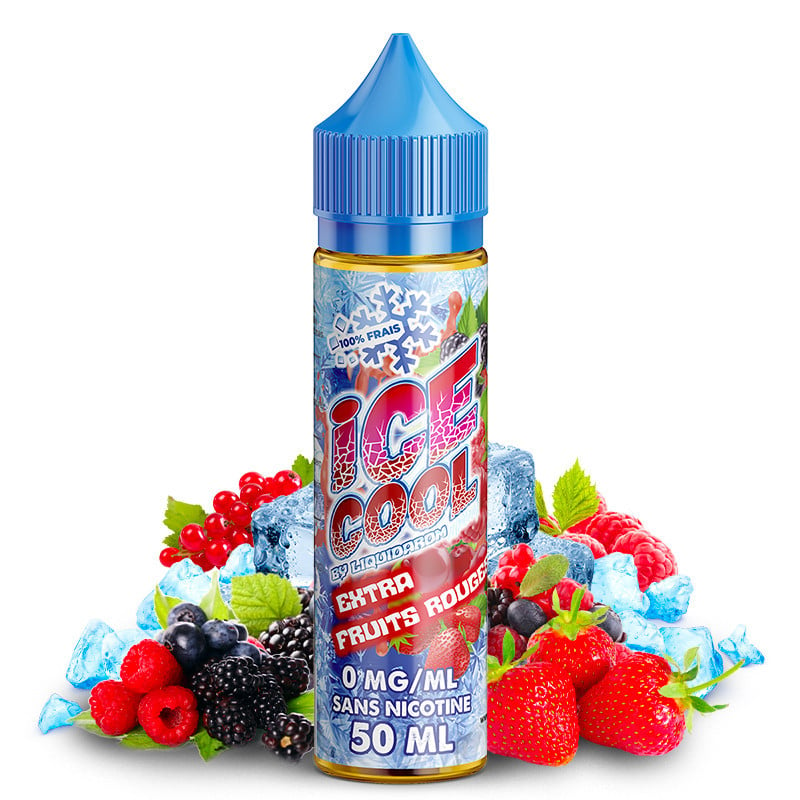 E-liquid Extra Red Fruits - Ice Cool 50 ml