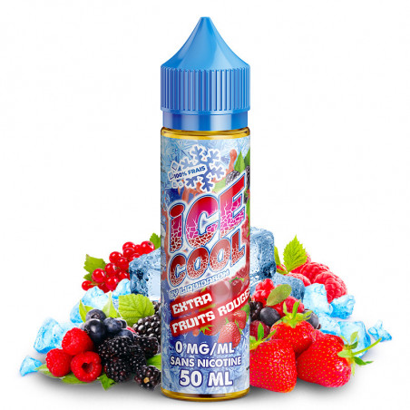 Extra Red Fruits - Shortfill format - Ice Cool by LiquidArom | 50ml