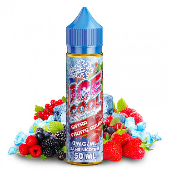 Extra Red Fruits - Shortfill format - Ice Cool by LiquidArom | 50ml