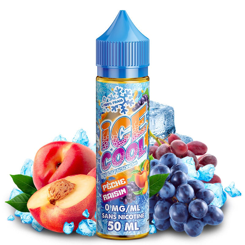 E-liquid Peach Grape - Ice Cool 50 ml