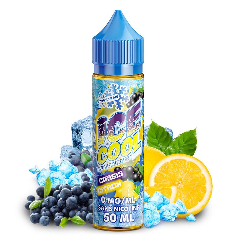 E-liquid Blackcurrant Lemon - Ice Cool 50 ml