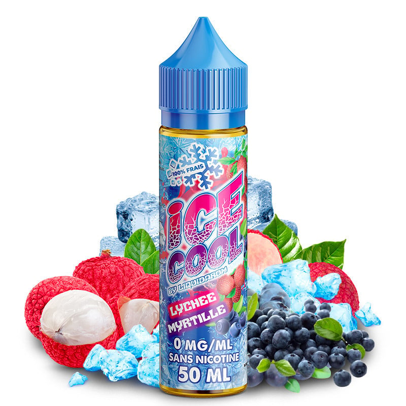 E-liquid Lychee Blueberry - Ice Cool 50 ml