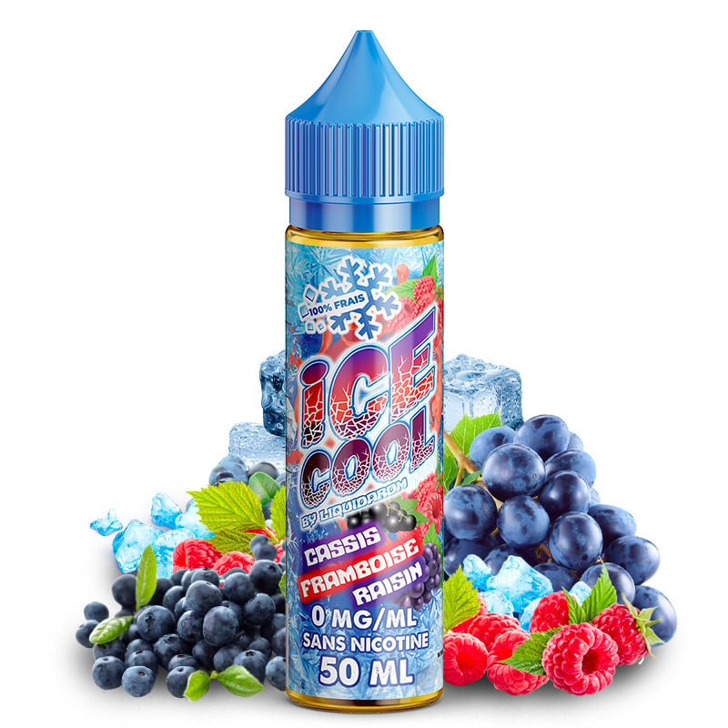 E-liquid Blackcurrant Raspberry & Grape - Ice cool 50 ml