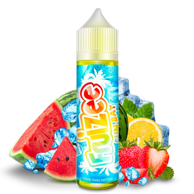 E-liquid Sun Bay (lemon, strawberry, watermelon) - Fruizee 50 ml