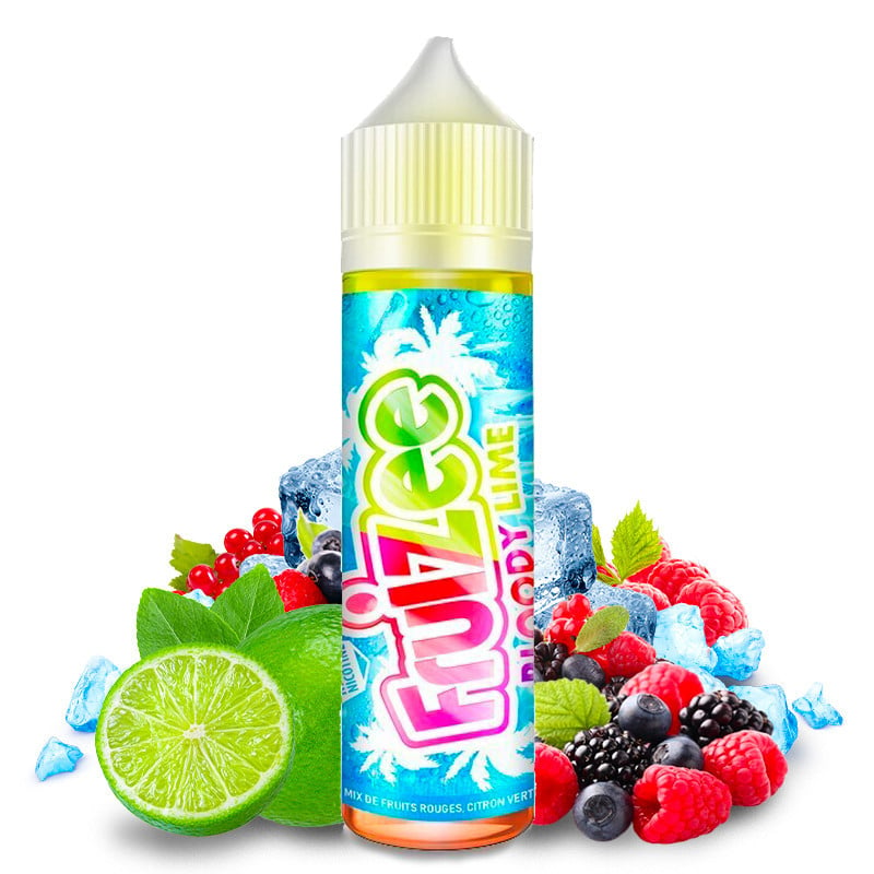 E-liquide Bloody Lime (fruits rouges, citron vert) - Fruizee 50 ml