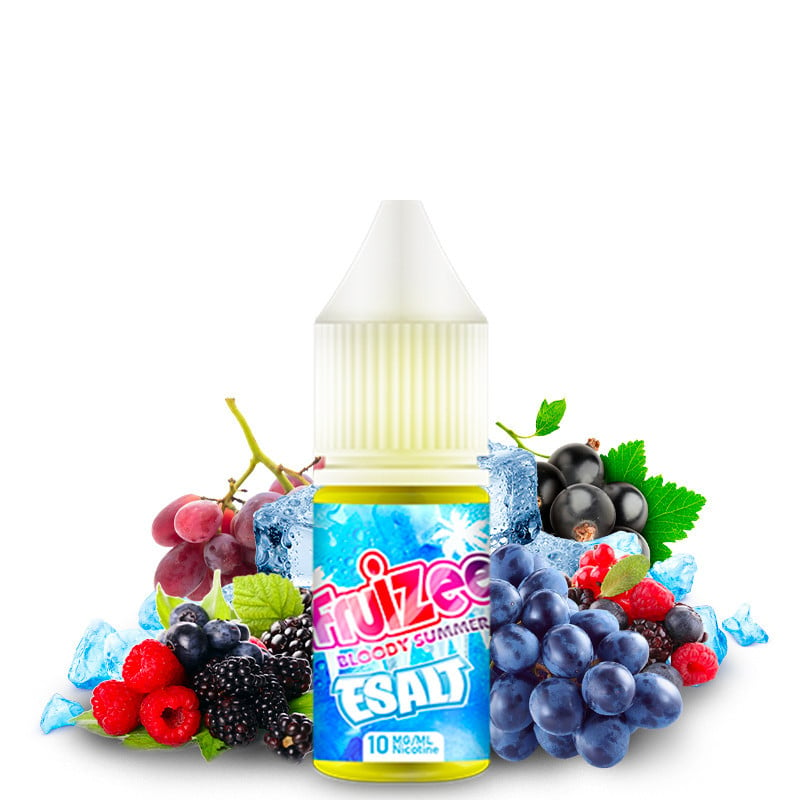 E-liquid Bloody Summer (red fruit, candy, grape) - Nicotine salts - Esalt 10 ml