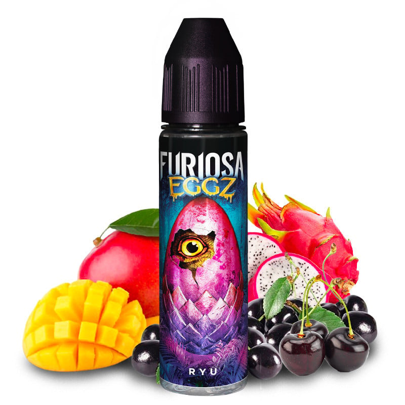 E-liquid Ryu (dragon fruit, mango, cherry) - Eggz 50 ml