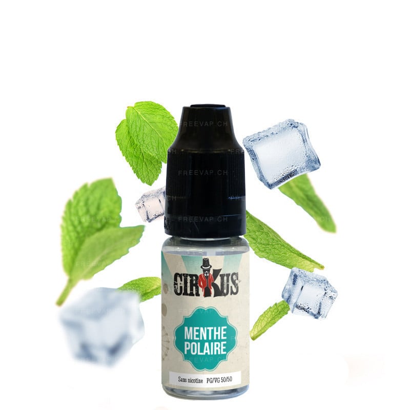 E-liquide Menthe Polaire - Cirkus Authentic 10 ml