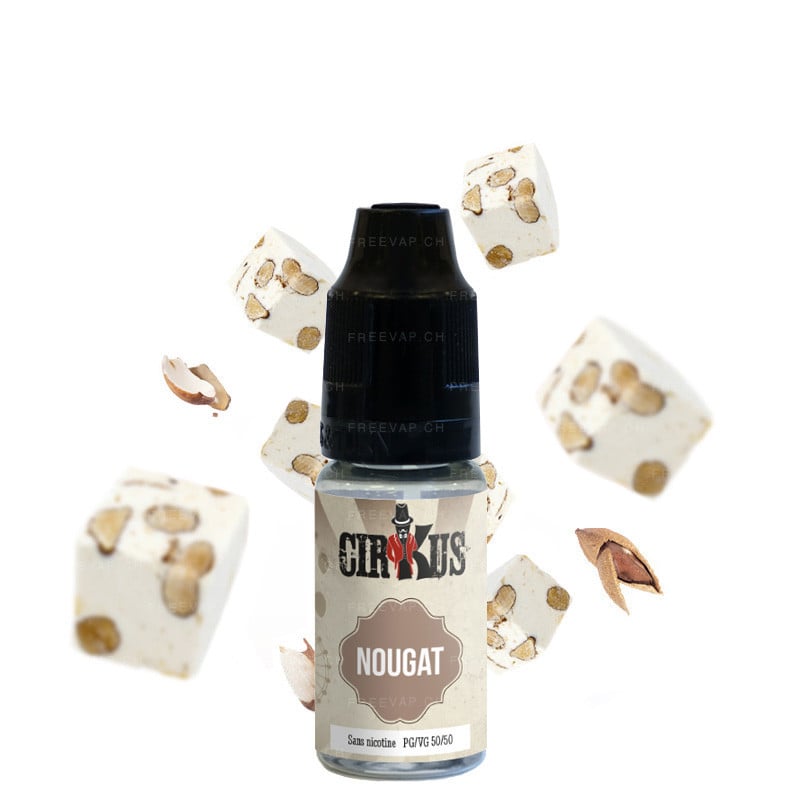 E-liquide saveur nougat - Cirkus - 10 ml