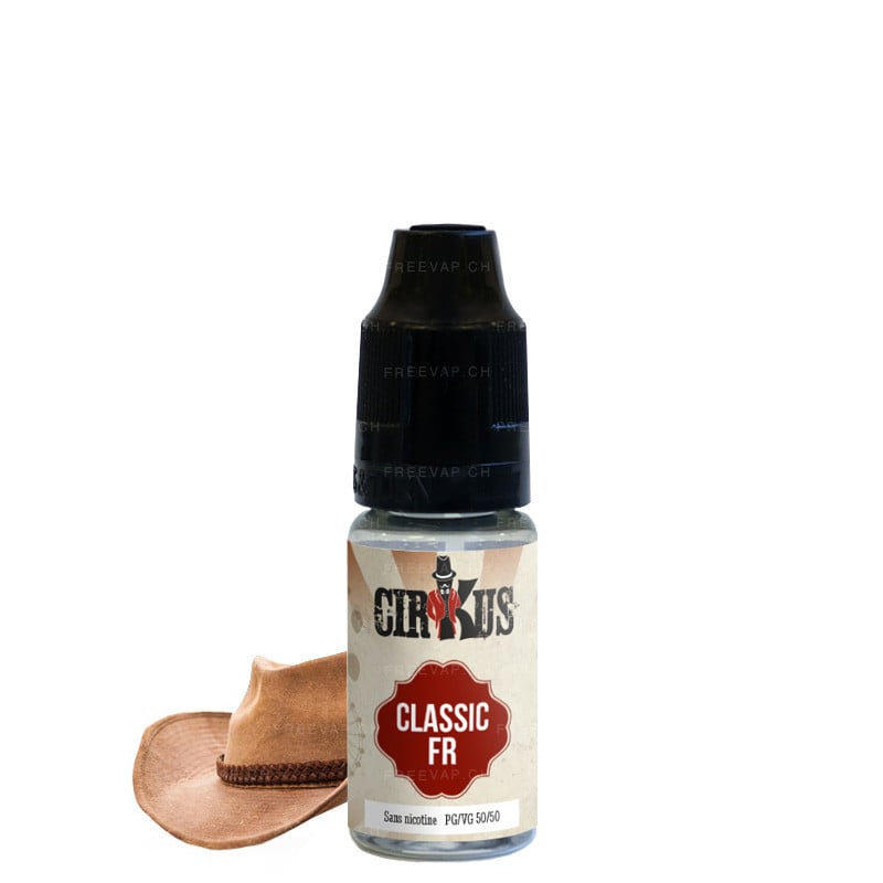 Classic FR flavored 10 ml Cirkus Eliquid