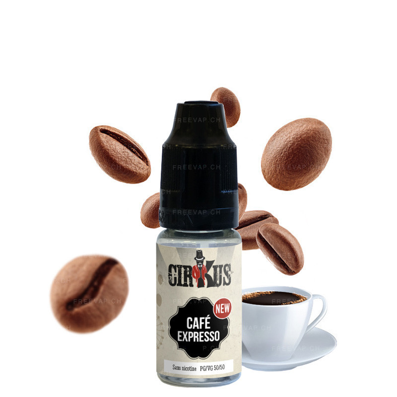 E Liquid Expresso Coffee CirKus Authentic VDLV 10ml