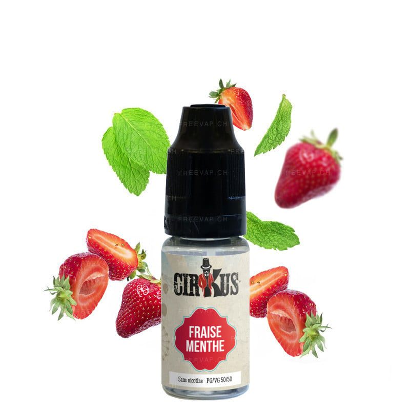 E-Liquid Erdbeer Minze - Cirkus Authentic - VDLV | 10 ml