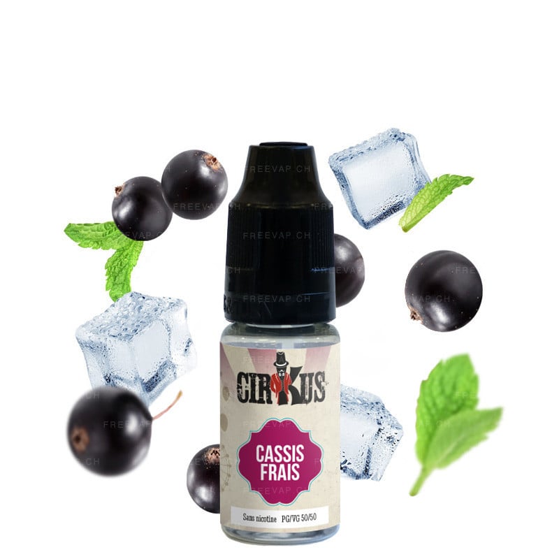 E-liquide saveur cassis frais - Cirkus