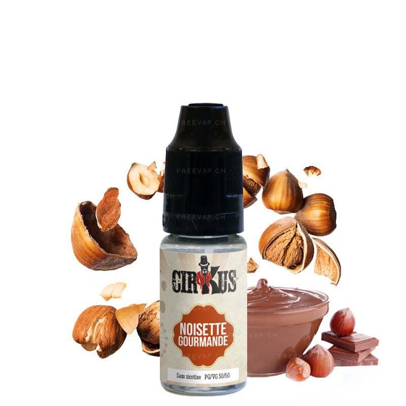 Gourmet hazelnut flavour E-liquid - Cirkus