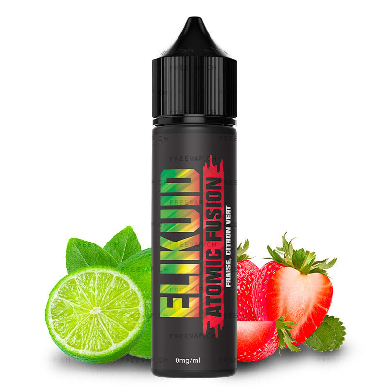 E-Liquid Atomic Fusion (Erdbeere, Limette) - Elikuid 50 ml