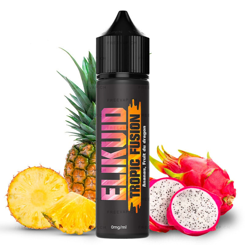 E-Liquid Tropic Fusion (Ananas, Drachenfrucht) - Elikuid 50 ml