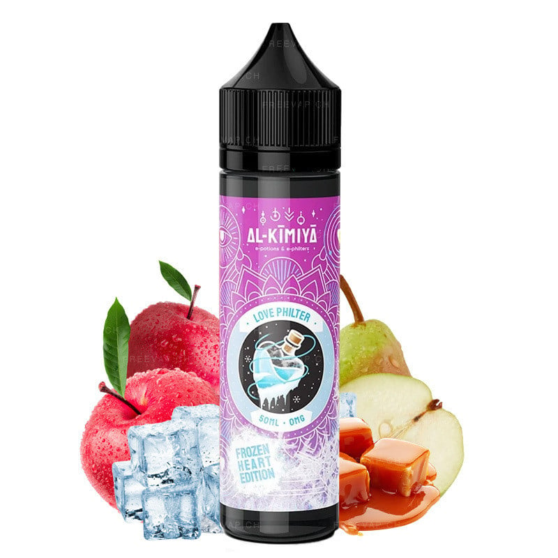 E-Liquid Love Philter Frozen Heart Edition Apfel, Birne & Karamell Frische - Al-Kimiya