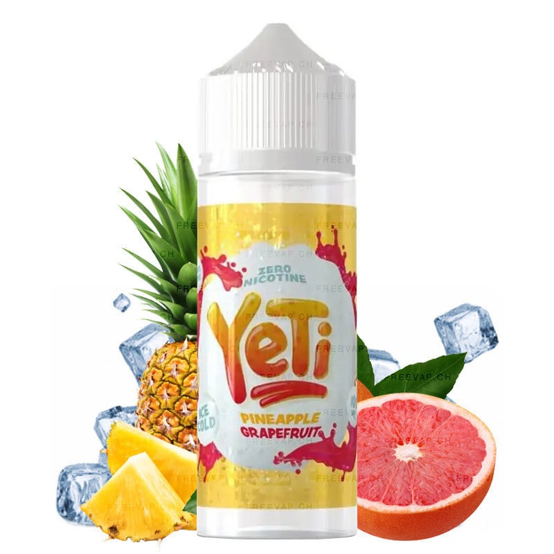 E-Liquid Pineapple Grapefruit Ice Cold by Yéti 100ml günstig Schweiz