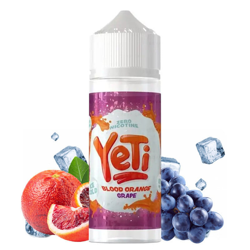 E-Liquid Blood Orange Grape - Shortfill Format - Ice Cold by Yéti