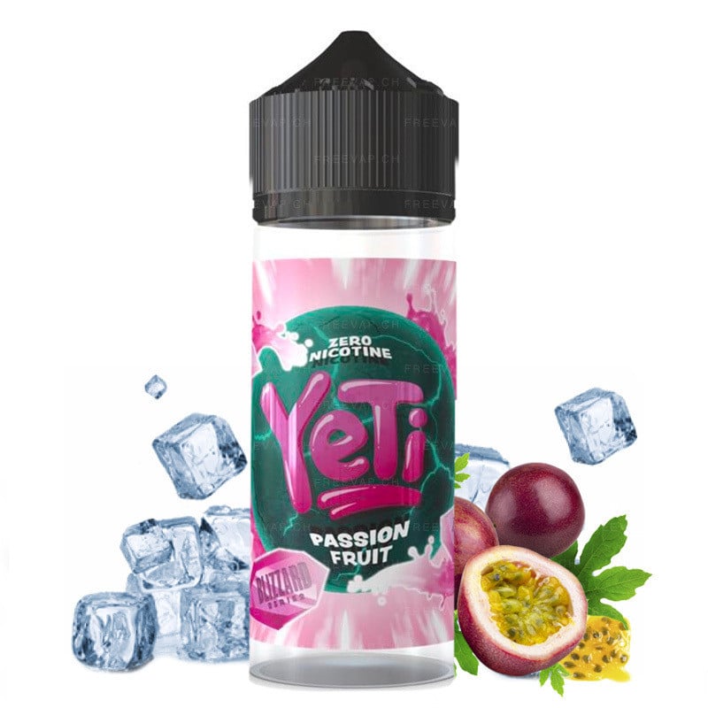 100 ml E-Liquid Passionfruit (Ice Maracuja) von Blizzard by Yéti