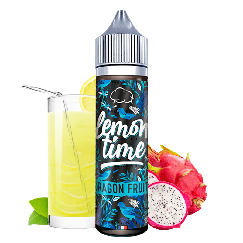 E-Liquid Dragon Fruit - Shortfill Format - Lemon'Time by Eliquid France