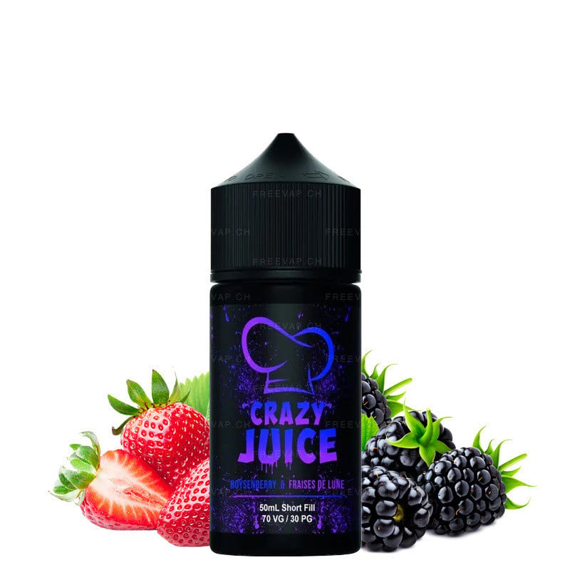 E-liquid Boysenberry Fraise de Lune - Mukk Mukk 50 ml