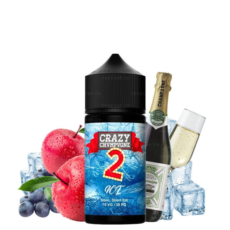 E-liquid Crazy Chvmpvgne V2 - Ice - Mukk Mukk 50 ml