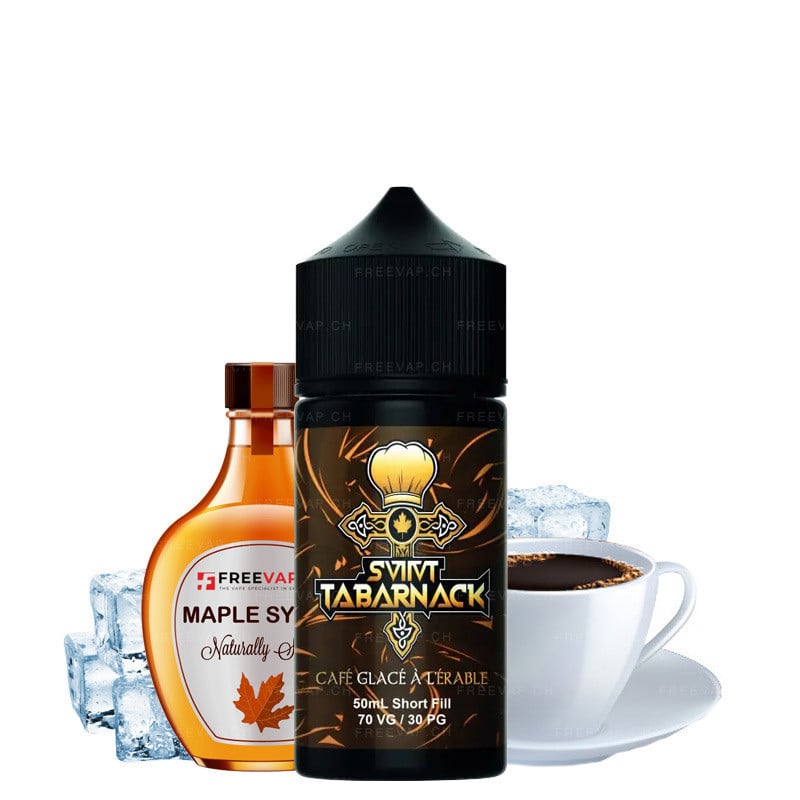 E-liquid Iced Coffee Maple Syrup - Mukk Mukk 50 ml