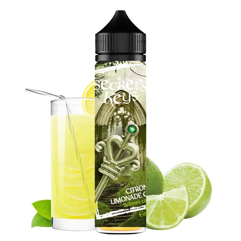 E-liquid Green Key (lemonade, lemon, lime) - Secret's Keys 50 ml