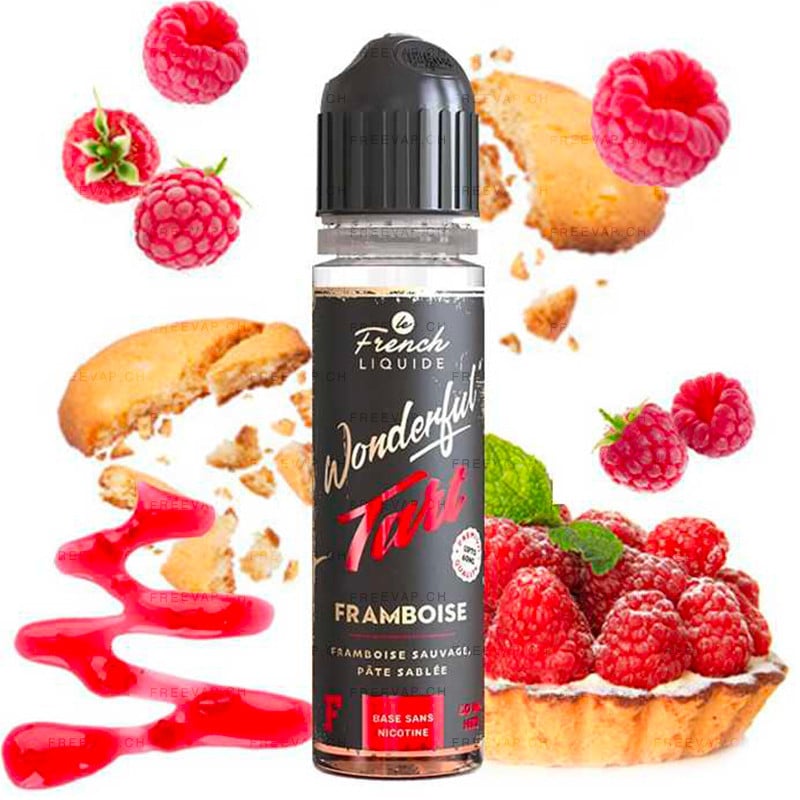 E-liquide Framboise (tarte framboise) - Wonderful tart 60 ml